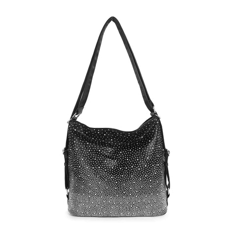 Glamorous Ombre Design Convertible Hobo Handbag