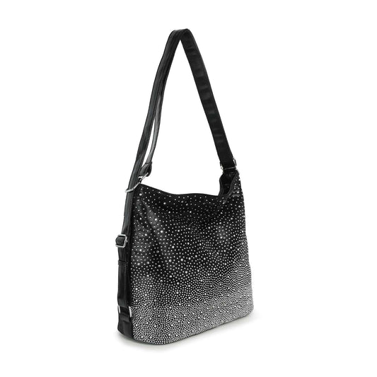 Glamorous Ombre Design Convertible Hobo Handbag