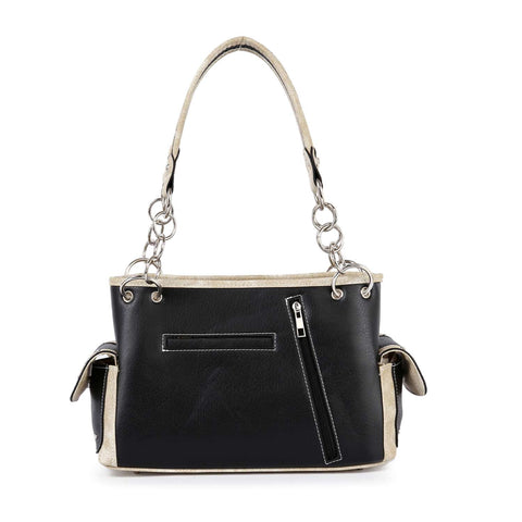 Western Rhinestone Cross Handbag