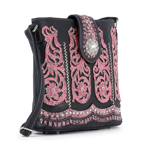 Western Embroidered Crossbody Sling