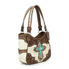 Decorative Cross Western Shoulder Bag