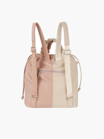 Two Tone Stylish Fashion Backpack