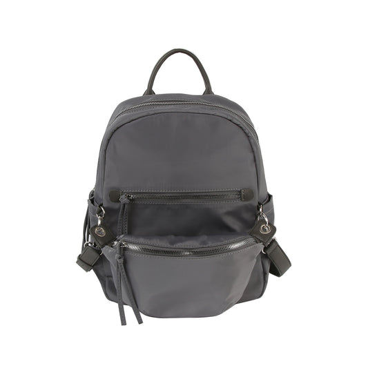 Multi Pocket Nylon Backpack Two Piece Set