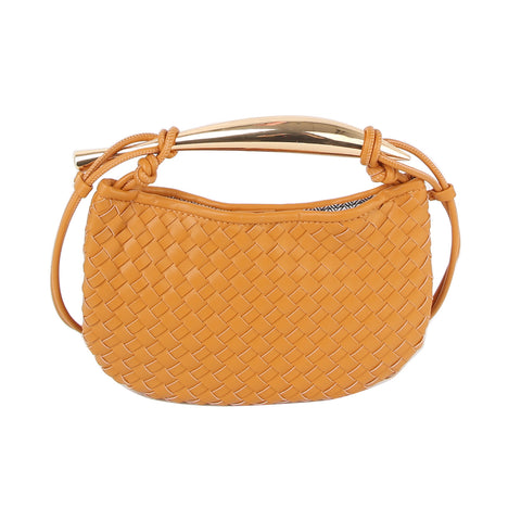 Woven Slim Shoulder Bag