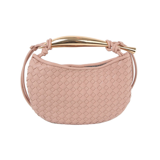 Woven Slim Shoulder Bag