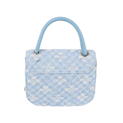 Quilted Design Medium Shoulder Bag