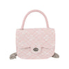 Quilted Design Medium Shoulder Bag
