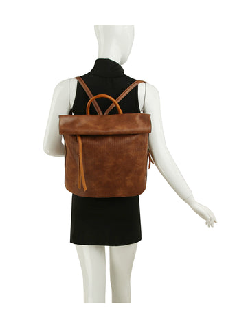 Textured Modern Fashion Backpack