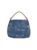 Distressed Denim Fashion Handbag