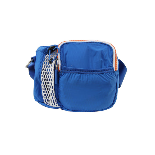 Daily Net Pocket Detail Nylon Crossbody
