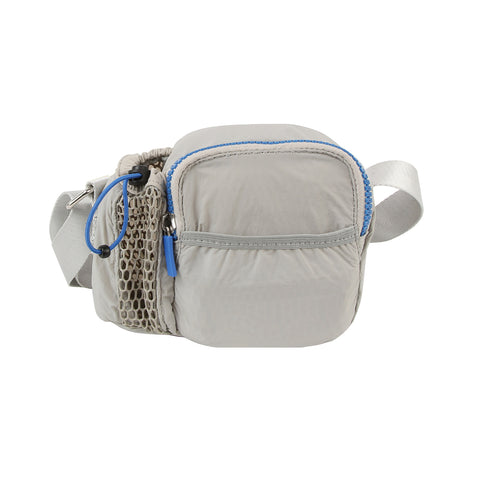 Daily Net Pocket Detail Nylon Crossbody