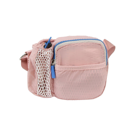 Daily Net Pocket Detail Nylon Crossbody