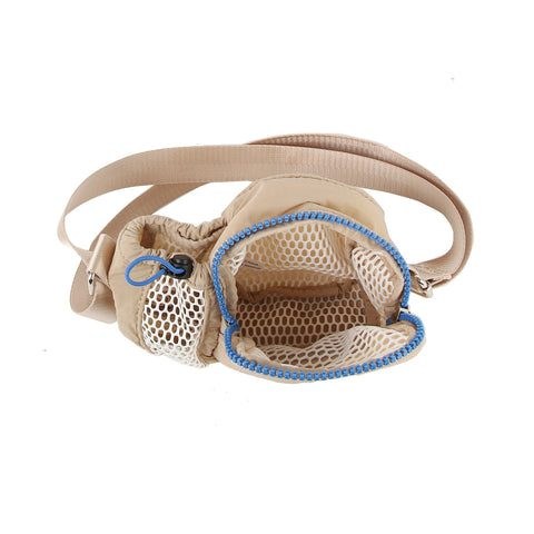Daily Net Pocket Detail Nylon Crossbody