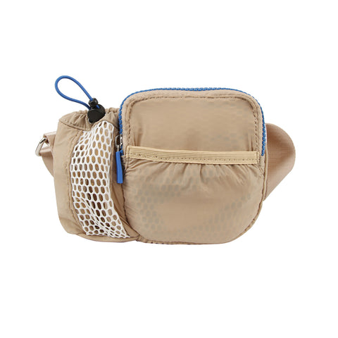 Daily Net Pocket Detail Nylon Crossbody
