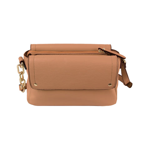 Double-sided Flap Closure Crossbody Bag