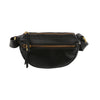 Soft Faux Leather Front Sling Bag