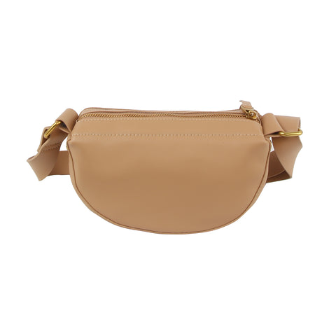 Soft Faux Leather Front Sling Bag