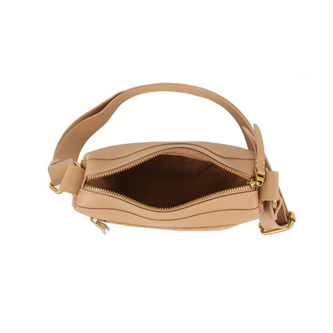 Soft Faux Leather Front Sling Bag