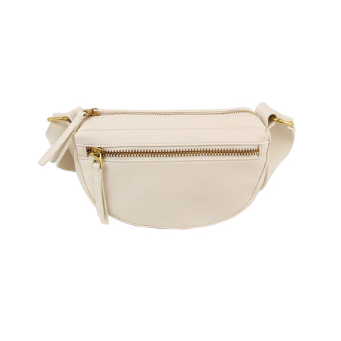 Soft Faux Leather Front Sling Bag