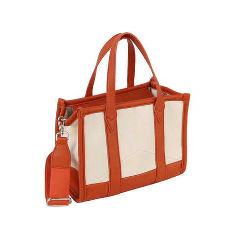 Bold Trim Accented Tote