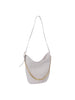 Unique Embossed Tall Hobo Handbag
