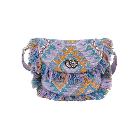 Aztec Pattern Tapestry  Shoulder Bag