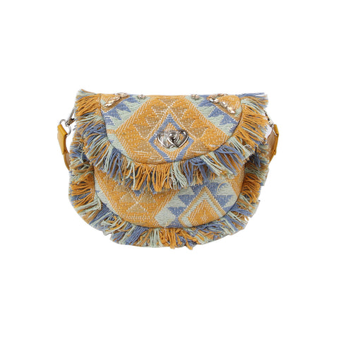 Aztec Pattern Tapestry  Shoulder Bag