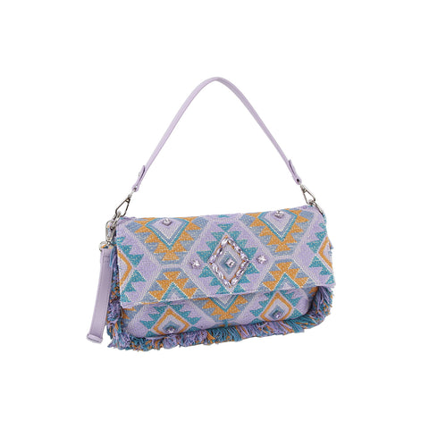 Aztec Pattern Tapestry  Shoulder Bag