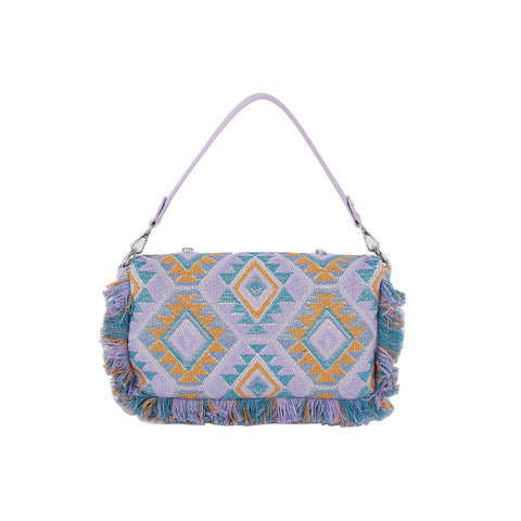 Aztec Pattern Tapestry  Shoulder Bag