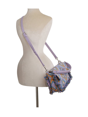 Aztec Pattern Tapestry  Shoulder Bag