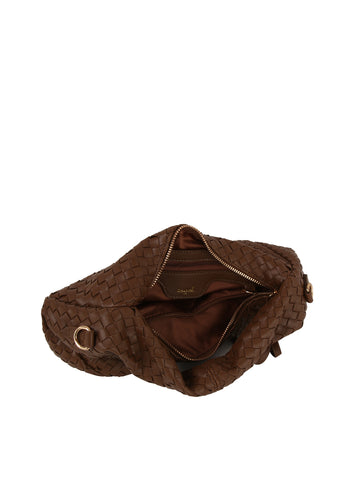Classic Woven Hobo Handbag