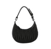 Quilted Denim Design Hobo Handbag