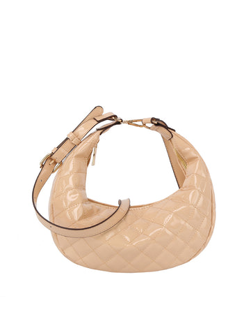 Modern Design Patent Quilted Hobo