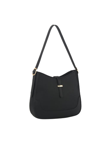 Two Tone Classic Hobo Handbag