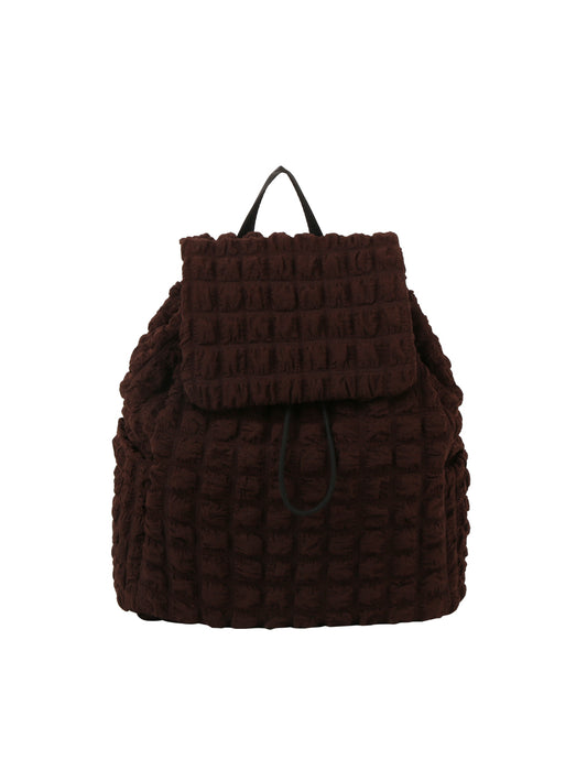 Quilted Scrunchie Backpack