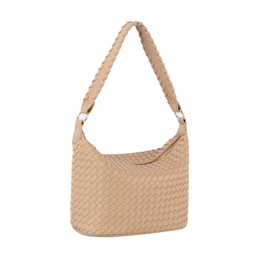 Woven Classic Hobo Handbag