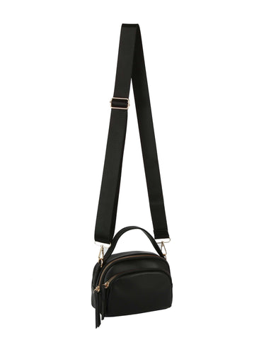 Multi Compartment Camera Style Crossbody