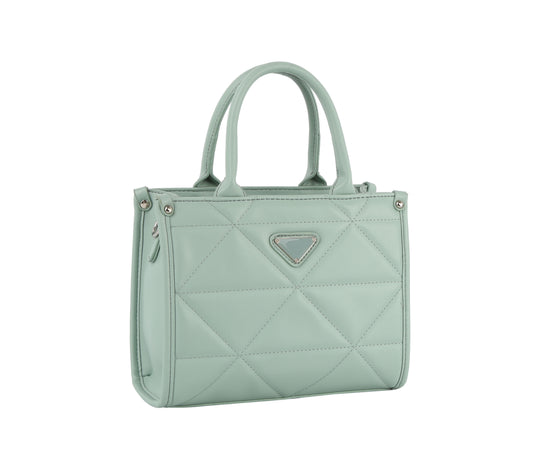 Classic Quilted Box Hand Tote