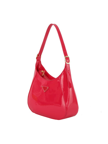 Patent Perfect Hobo Handbag