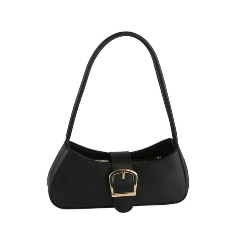 Buckle Accent Petite Shoulder Bag