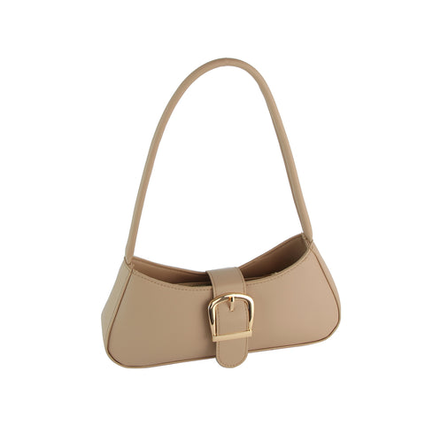 Buckle Accent Petite Shoulder Bag