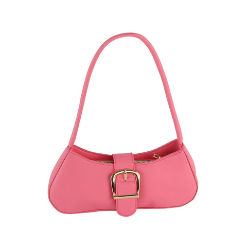 Buckle Accent Petite Shoulder Bag