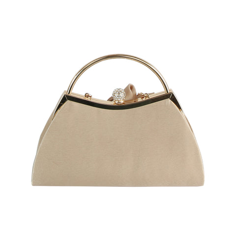 Satin Bloom Evening Handbag