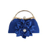 Satin Bloom Evening Handbag