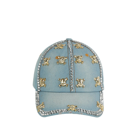 Skull And Stone Decorative Cap