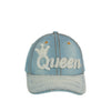 Bling And Pearl Crown Queen Cap