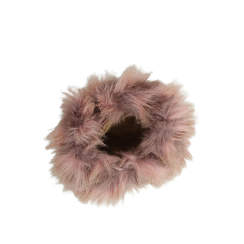 Faux Fur Fluffy Hobo Handbag