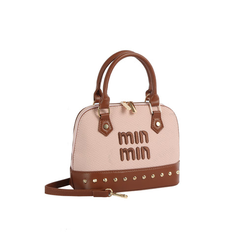 Stud Trim Dome Satchel