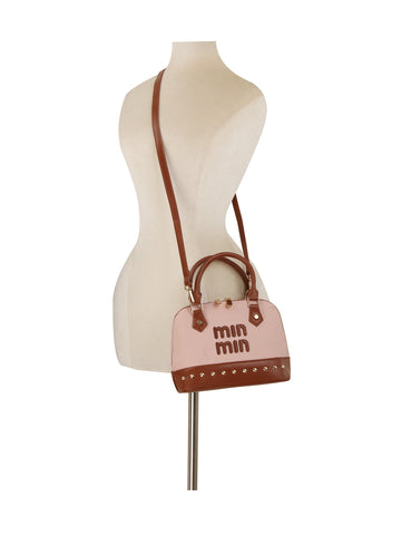 Stud Trim Dome Satchel