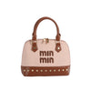 Stud Trim Dome Satchel